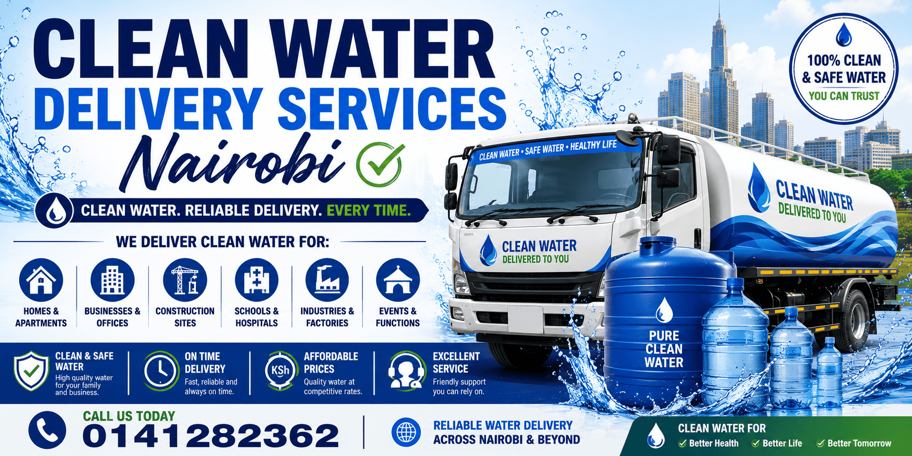 Clean Water Delivery Clean Water Delivery