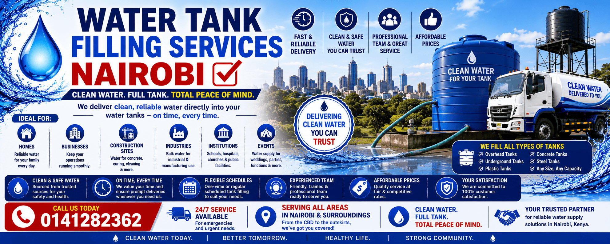 Water Tank Filling Services Water Tank Filling Services
