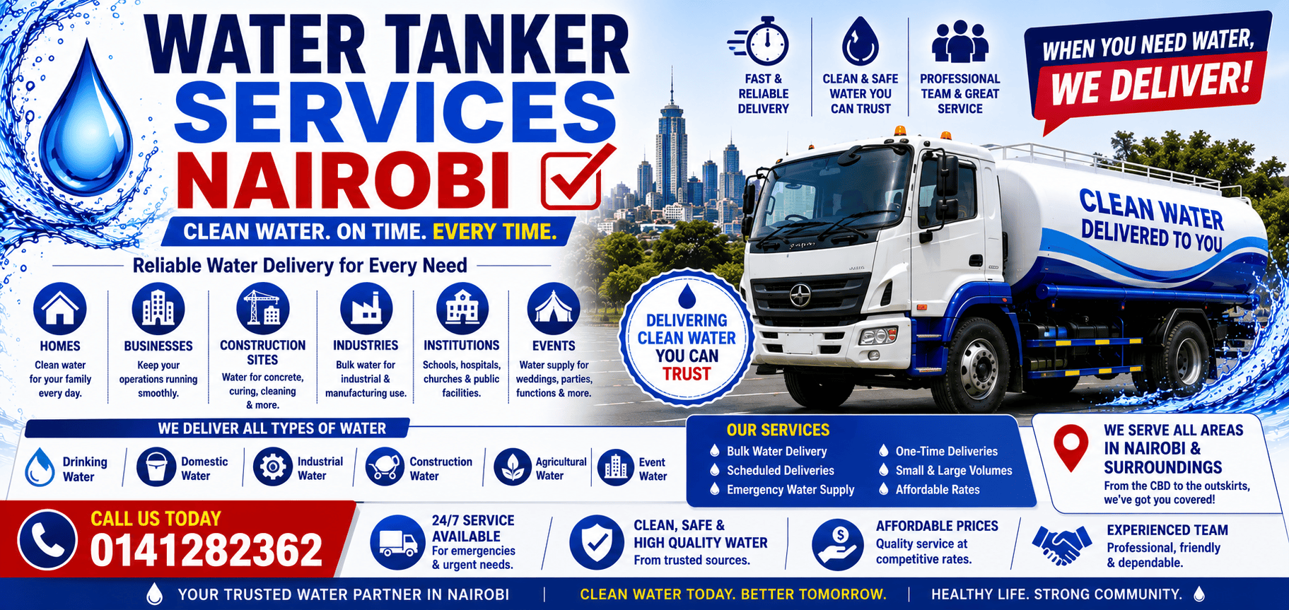 Water Tanker Services